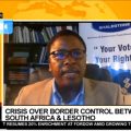 Boarder Crisis Between South Africa and Lesotho : Victor Shale